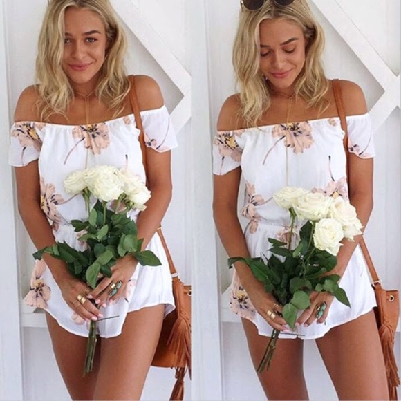 Flower Romper - Picture 2 of 4